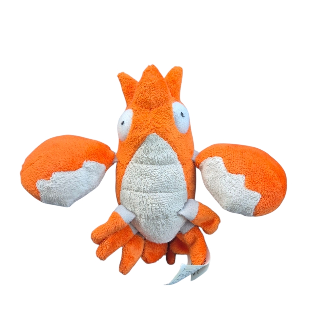 Pokemon Corphish "Sitting Cuties Plush" from Hasbro Vintage 2004 Stuffed  Toy 5"